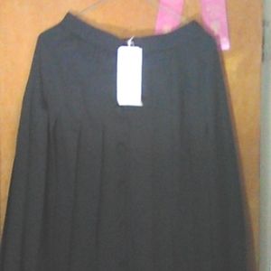 Black skirt